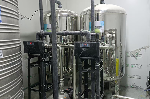 >湖北省荆门市睿兴生物科技有限公司5吨/时不锈钢双级反渗透纯水项目