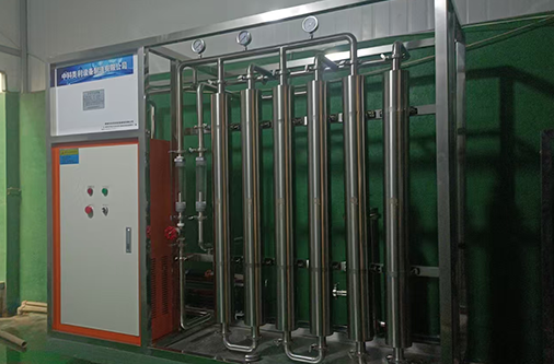 >四川龙泉水业有限公司3000L/小时小分子水处理项目